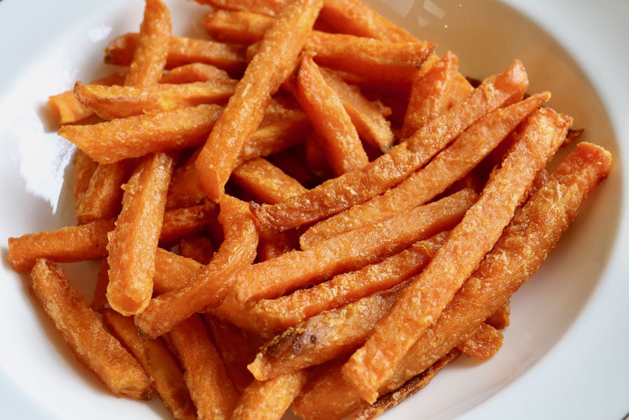 Frozen Sweet Potato Fries In Ninja Air Fryer Waffle Fries Frozen